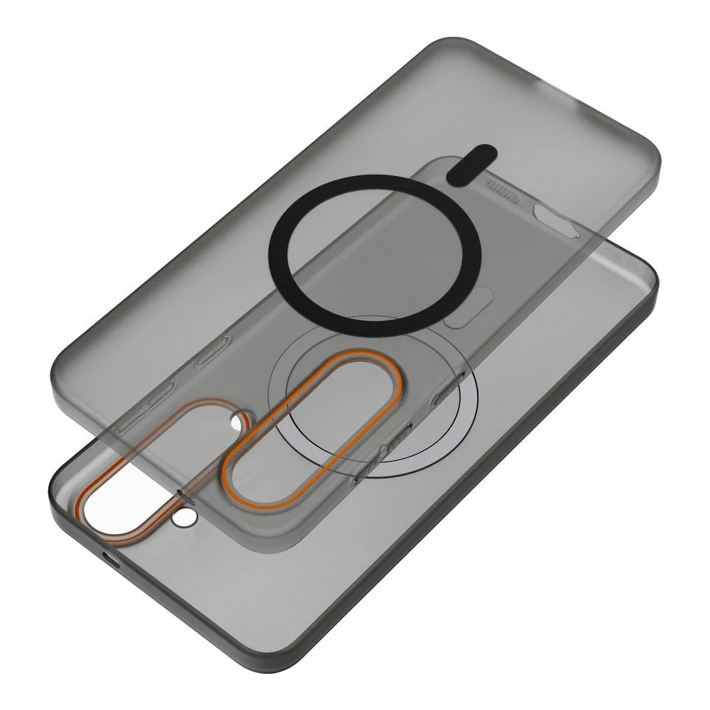 MagSafe kryt na mobil Samsung Galaxy A57 5G - Go Orange černý