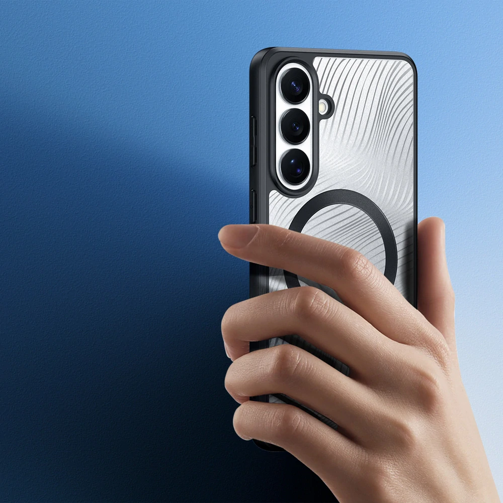 MagSafe kryt na mobil Samsung Galaxy S26 Plus - Dux Ducis Aimo Mag černý