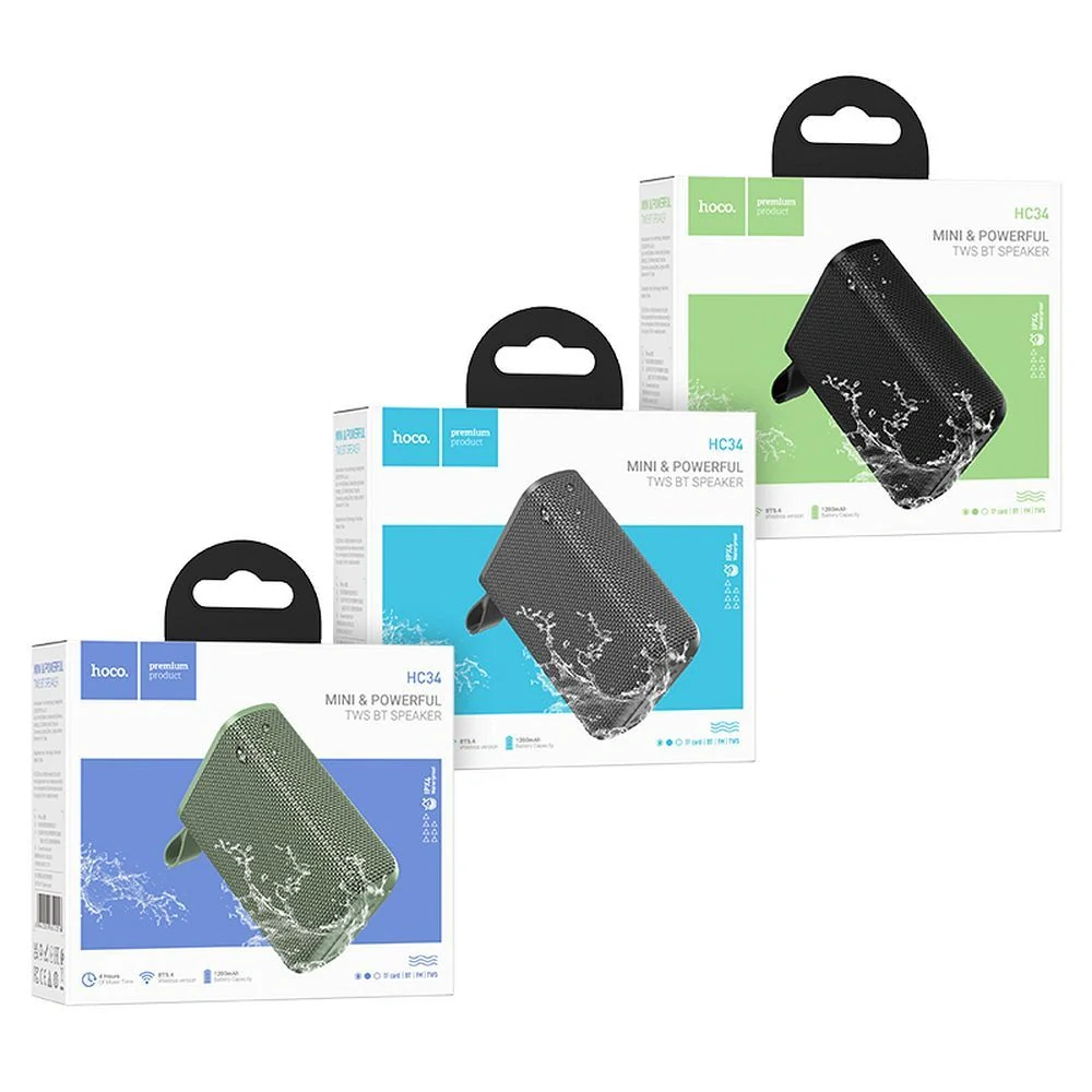 Bluetooth reproduktor Hoco HC34 5W šedý
