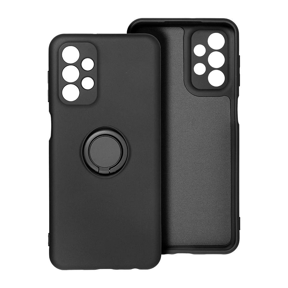 Kryt na mobil iPhone 17 Pro - Silicone Ring černý