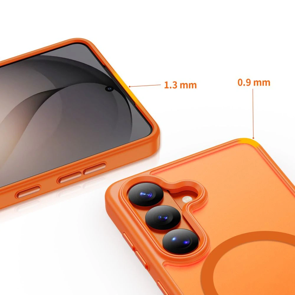 Kryt na mobil Galaxy S26 Tech-Protect Magmat MagSafe oranžový