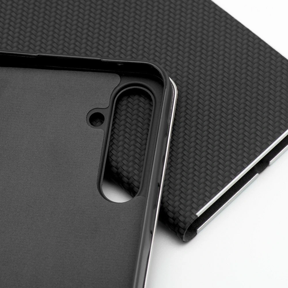 Flip pouzdro Galaxy A57 5G Luna Carbon černé