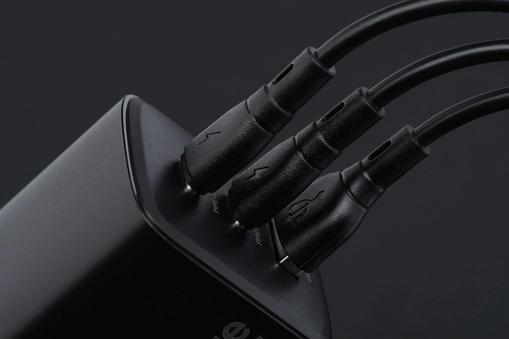Datový kabel USB-C na USB-C Blue Star 60W 1m černý