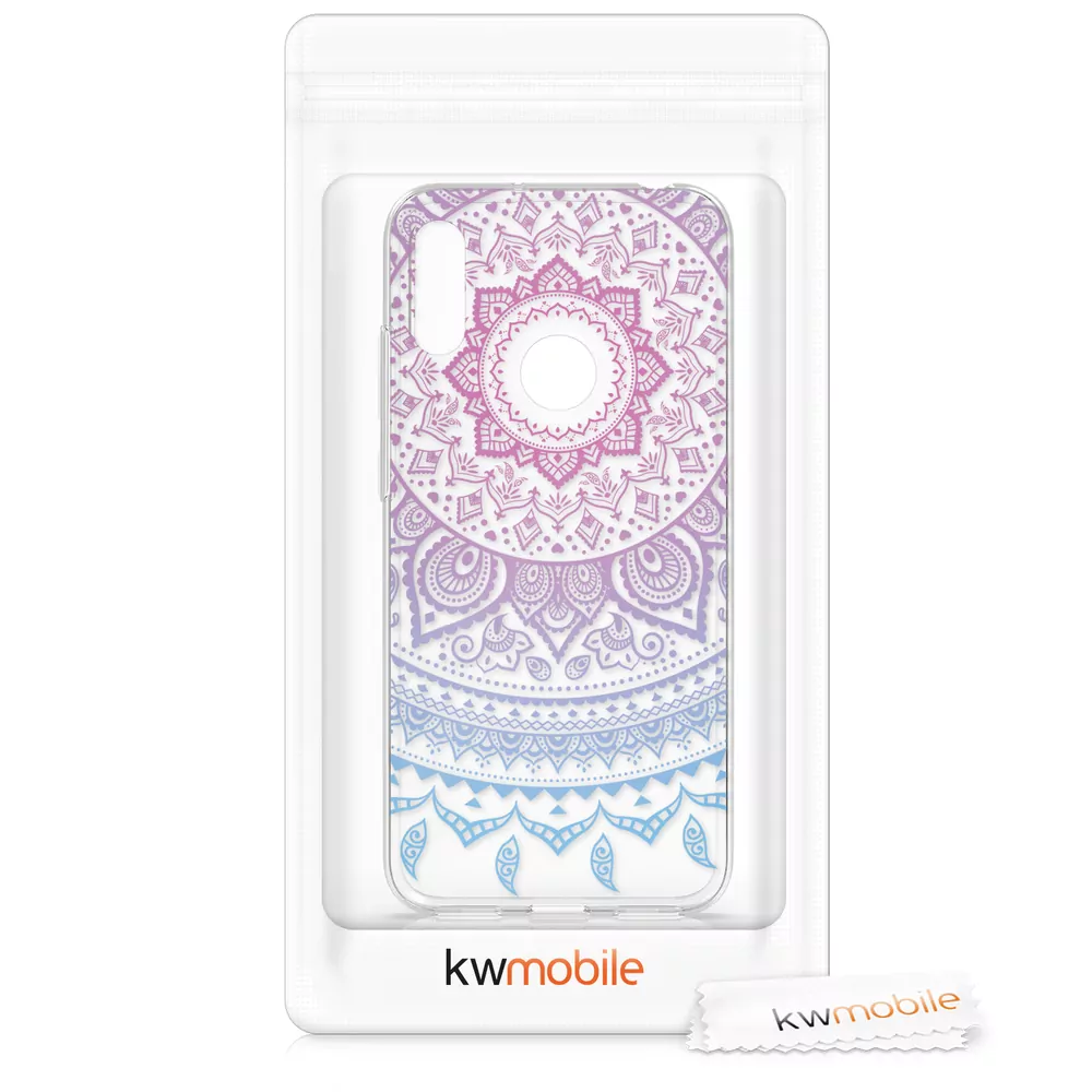 Silikonové pouzdro kwmobile Crystal na mobil Huawei Y6 2019 / Honor 8A Mandala
