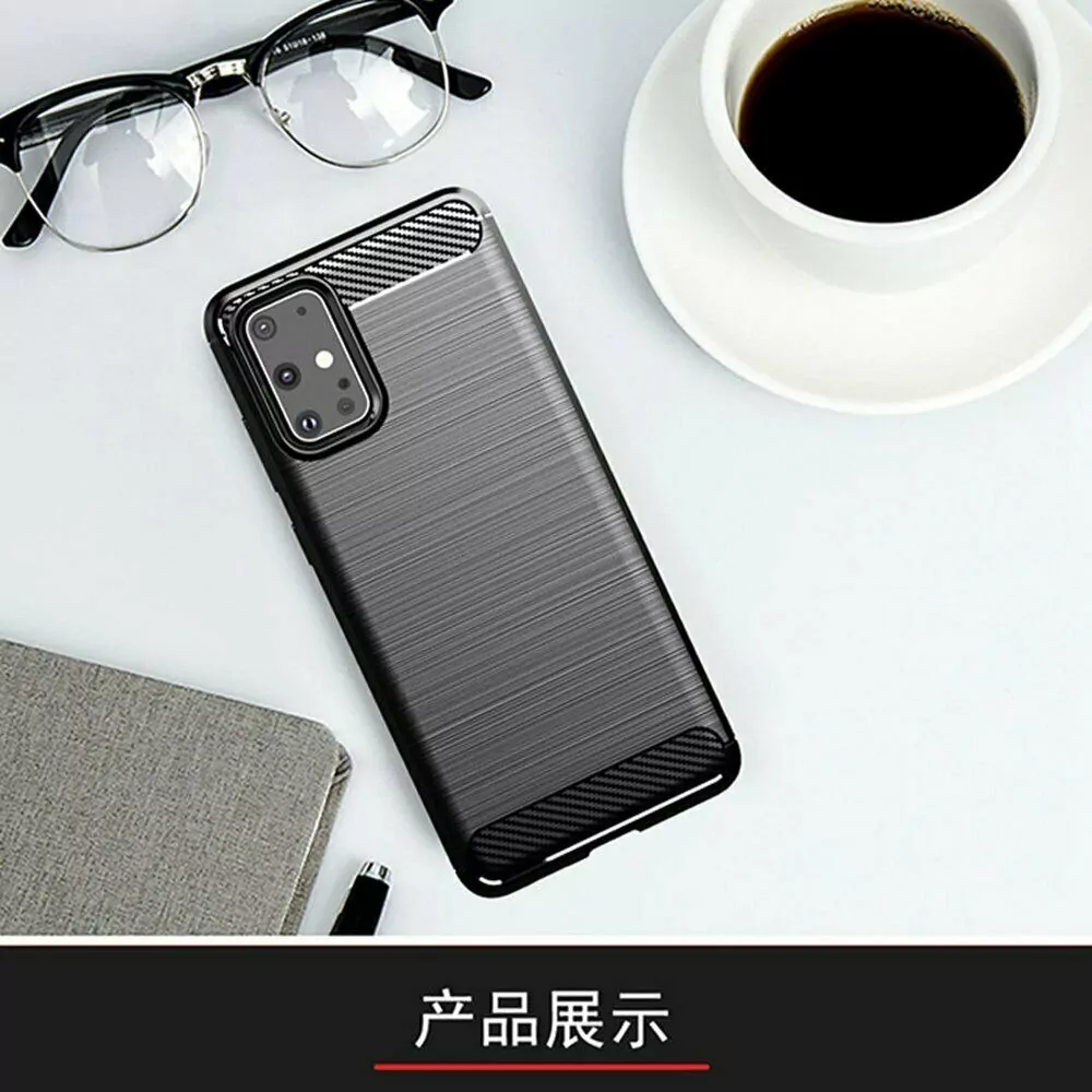 Silikonové pouzdro Coolcase CARBON na mobil Samsung Galaxy S20 Černé