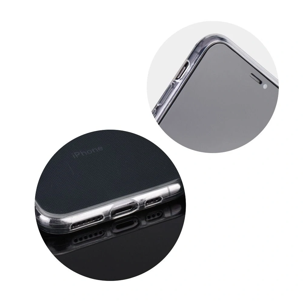 Silikonové pouzdro Coolcase Ultra Thin 0,5 mm na mobil Samsung Galaxy A21s Čiré