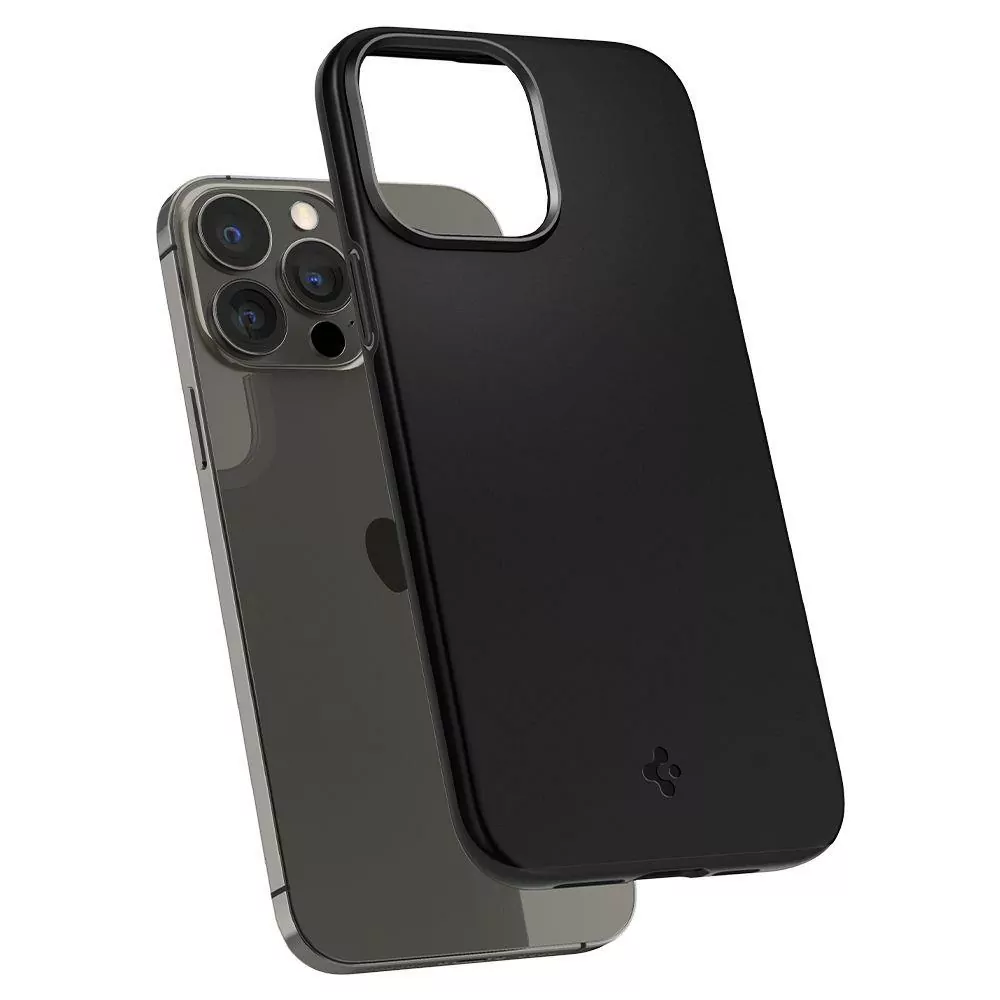 Ochranný plastový kryt SPIGEN Thin Fit na mobil Apple iPhone 13 Pro - černý
