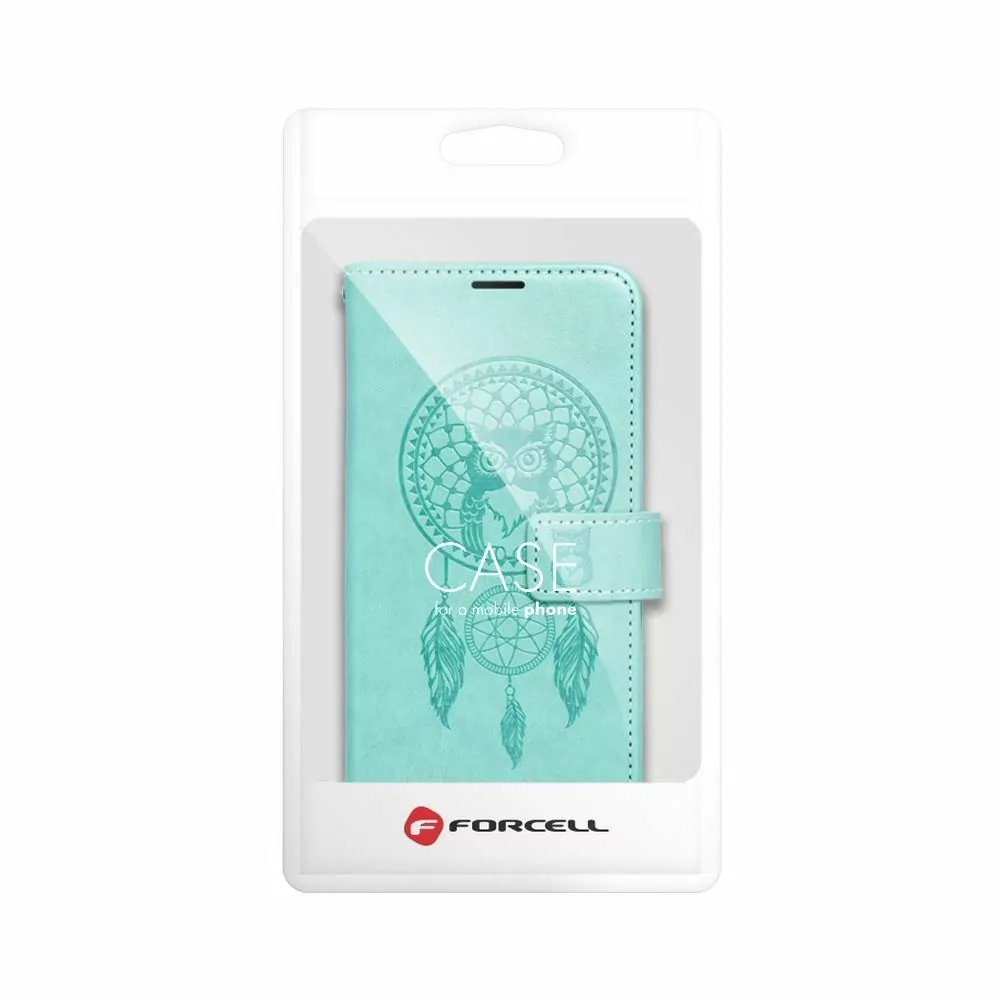 Flipové pouzdro Coolcase Mezzo Zelený lapač snů na mobil Samsung Galaxy A13