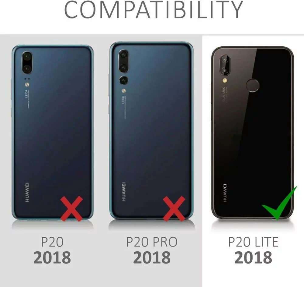 Pevné silikonové pouzdro kwmobile Crossbody na mobil Huawei P20 Lite s popruhem - indian sun