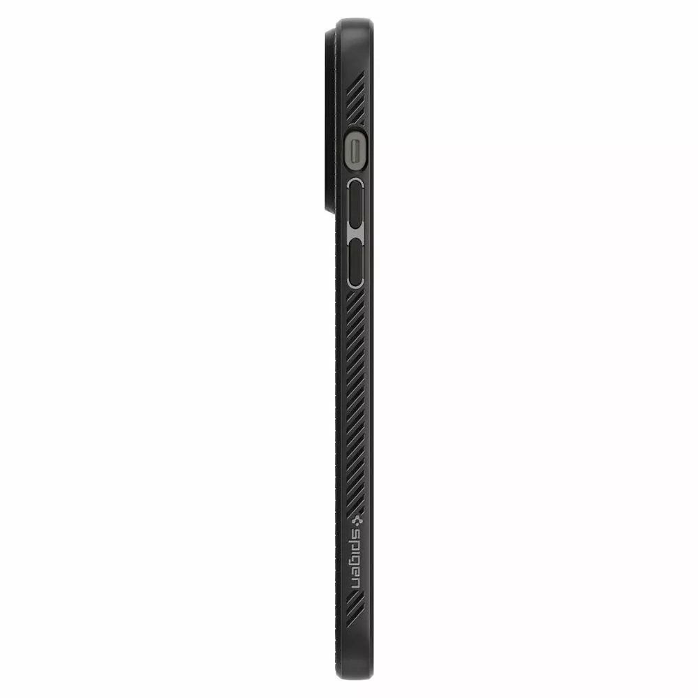 Silikonové pouzdro SPIGEN Liquid Air na mobil Apple iPhone 14 Pro Černé