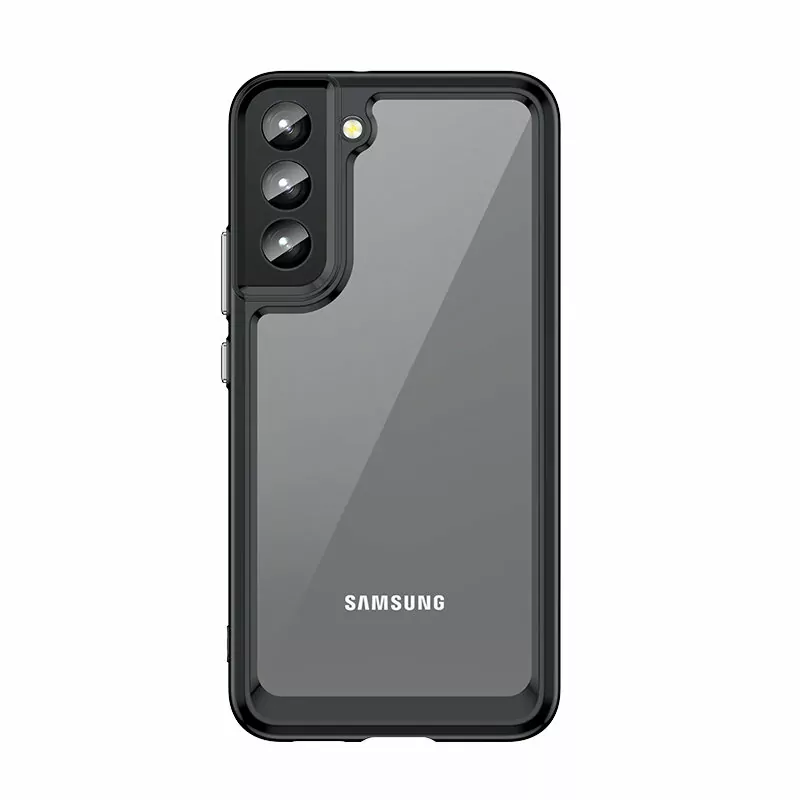 Pevné pouzdro Outer Space na mobil Samsung Galaxy S23 Plus - černý rámeček