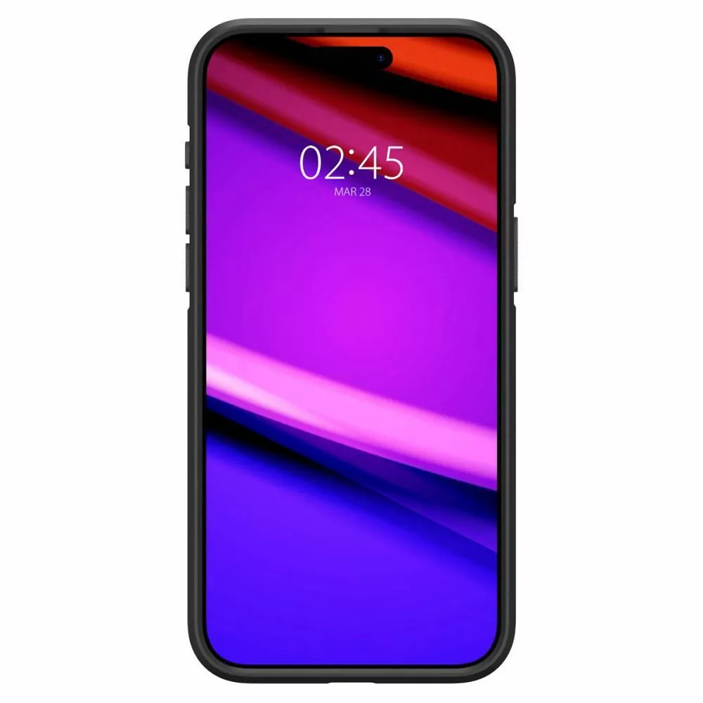 Silikonové pouzdro SPIGEN Core Armor na mobil Apple iPhone 15 Pro Černé