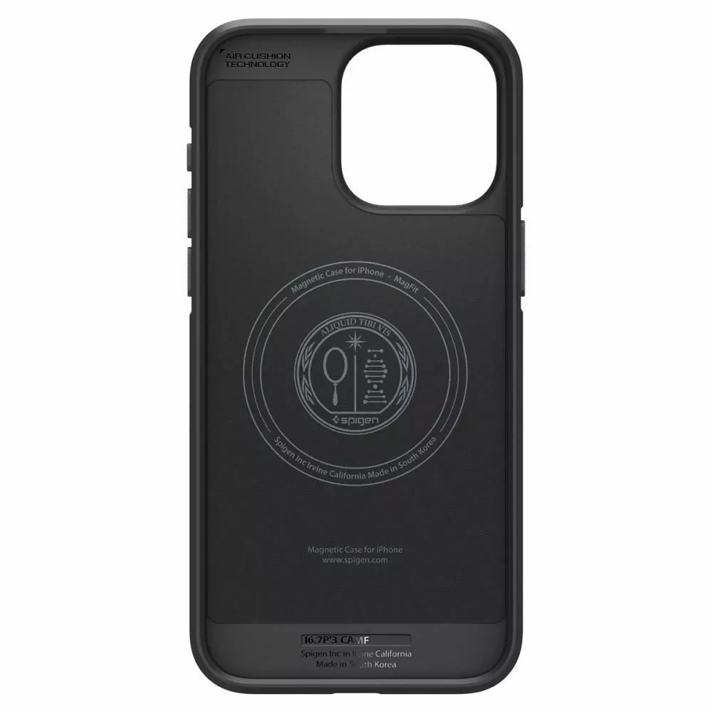 Silikonové pouzdro SPIGEN Core Armor na mobil Apple iPhone 15 Pro Černé - MagSafe kompatibilní