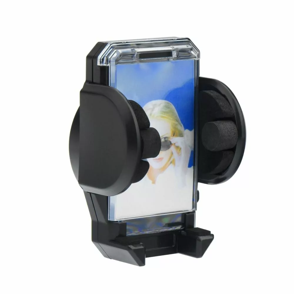 Univerzální držák do auta na sklo pro mobilní telefony, délka krku 17cm + možnost přichycení do mřížky ventilace a přidání vlastní fotografie
