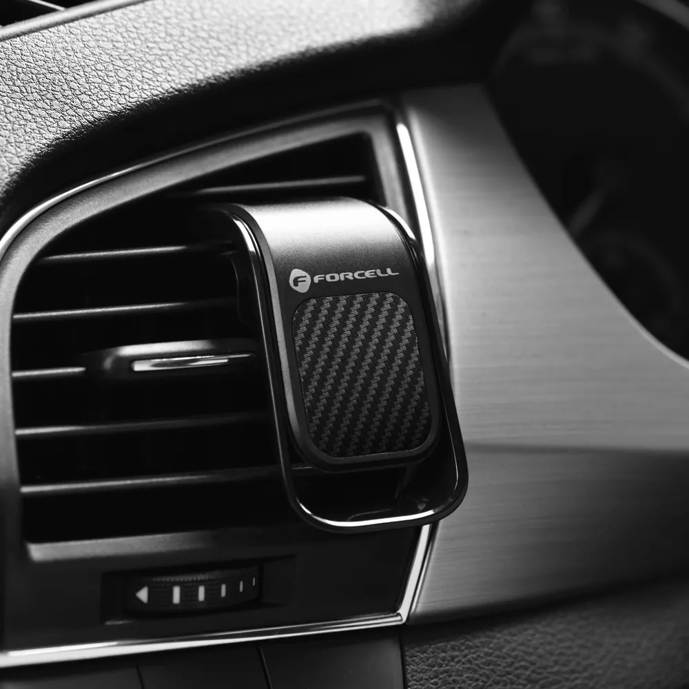 Univerzální magnetický držák do auta FORCELL Carbon B060 do mřížky ventilace