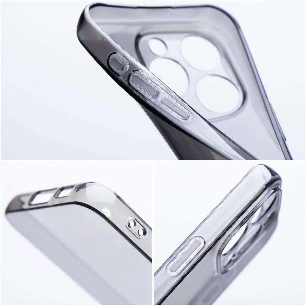 Silikonové pouzdro COOLCASE BOX PREMIUM 1,5mm na mobil Samsung Galaxy A14 5G / LTE - Tmavé transparentní