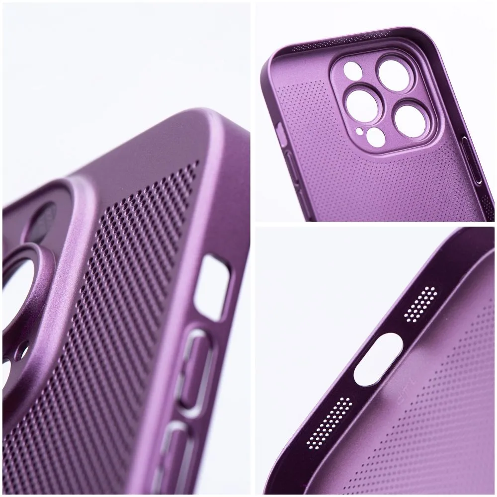 Plastové tvrdé pouzdro Coolcase Breezy na mobil Apple iPhone 14 Pro Fialové