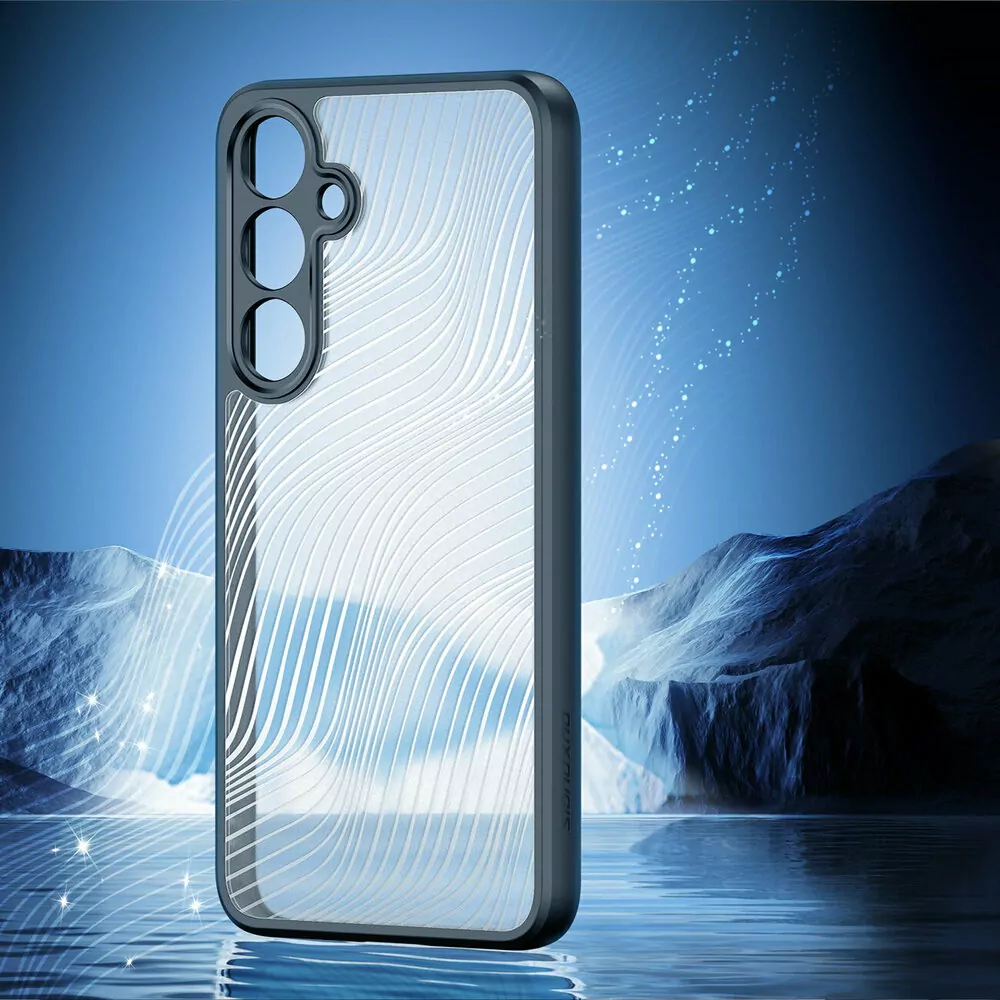 Silikonové pouzdro Dux Ducis Aimo - Xiaomi Redmi Note 13 4G čiré - černé