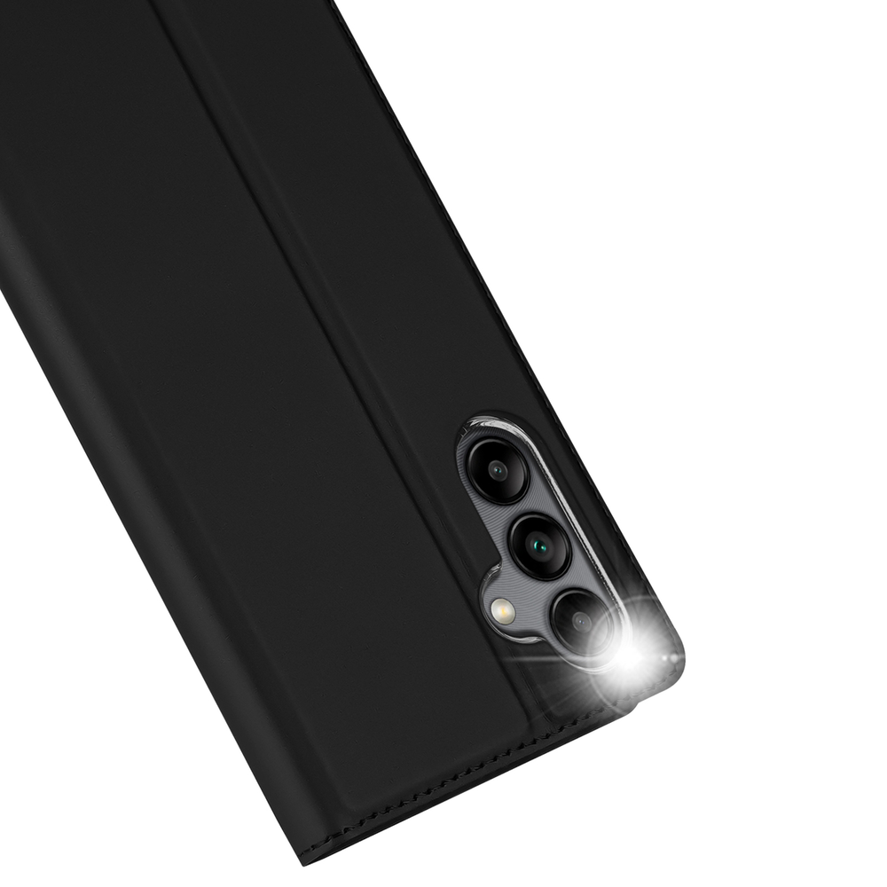 Knížkové flip pouzdro DUX DUCIS SKIN na mobil Samsung Galaxy A35 5G černé