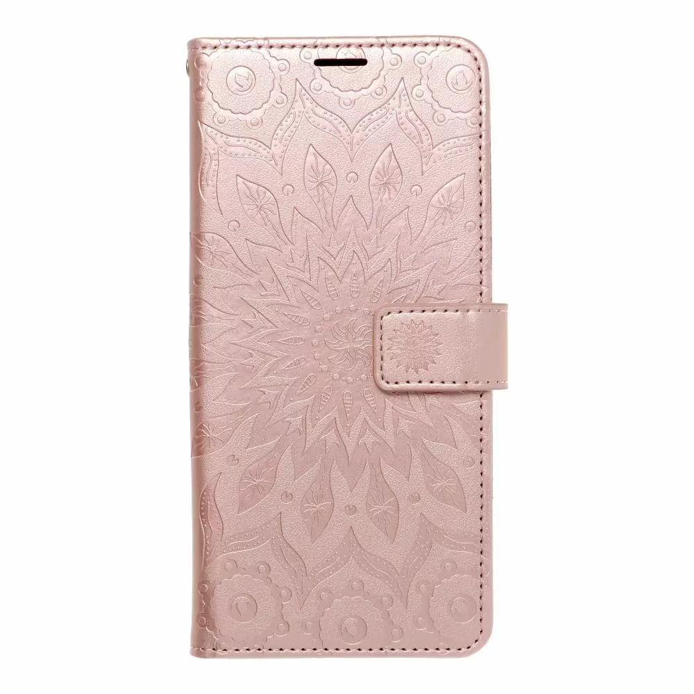 Flipové pouzdro Coolcase Mezzo na mobil Samsung Galaxy A54 5G - Mandala rose gold