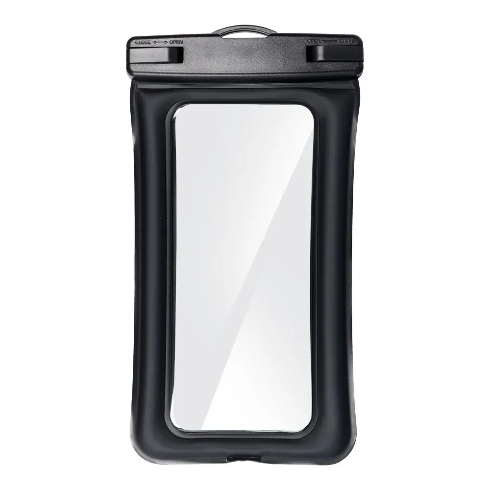 Vodotěsné pouzdro Waterproof AIRBAG pro mobilní telefony do 6,4" černé