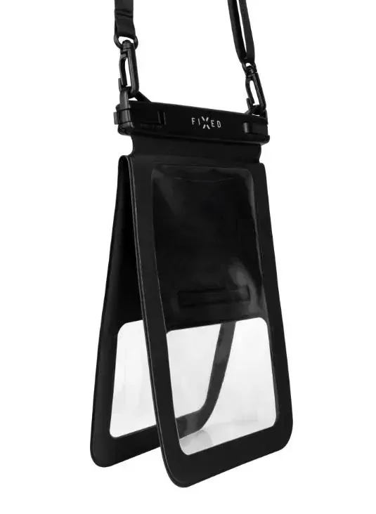 Vodotěsný obal pro mobil FIXED Float Twin - IPX8 a kvalitním uzamykacím systémem s dvěma kapsami