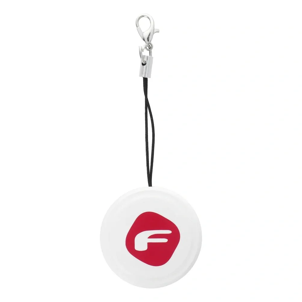 Chytrý lokátor FORCELL F-PROTECT F-TAG F01 kompatibilní s Apple Find My (Najít) - bílý