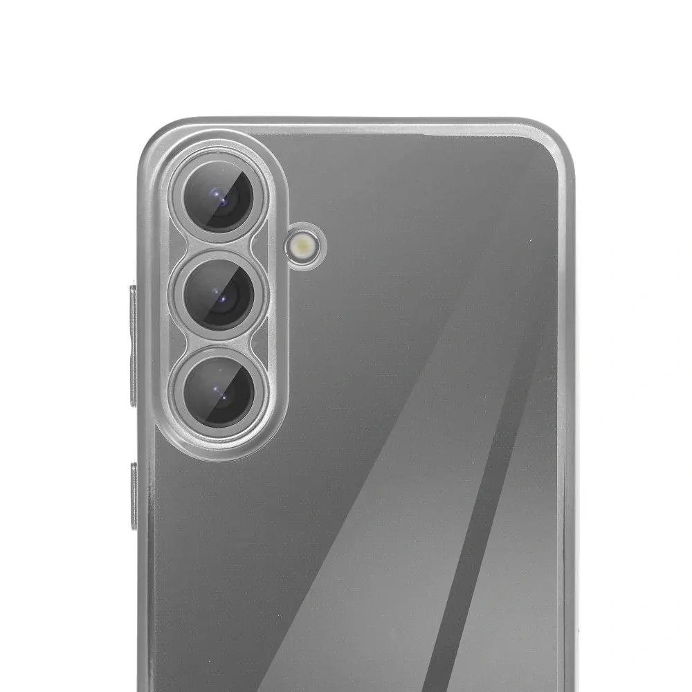 Pouzdro Coolcase Glam - Samsung Galaxy A35 5G - stříbrné
