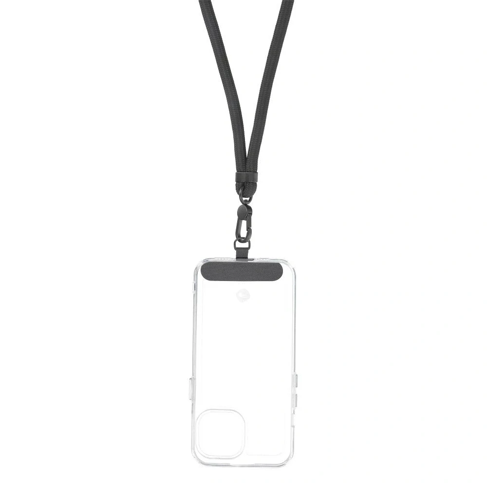 Popruh SWING 8mm Crossbody – šedý, délka 165 cm (5903396288746)