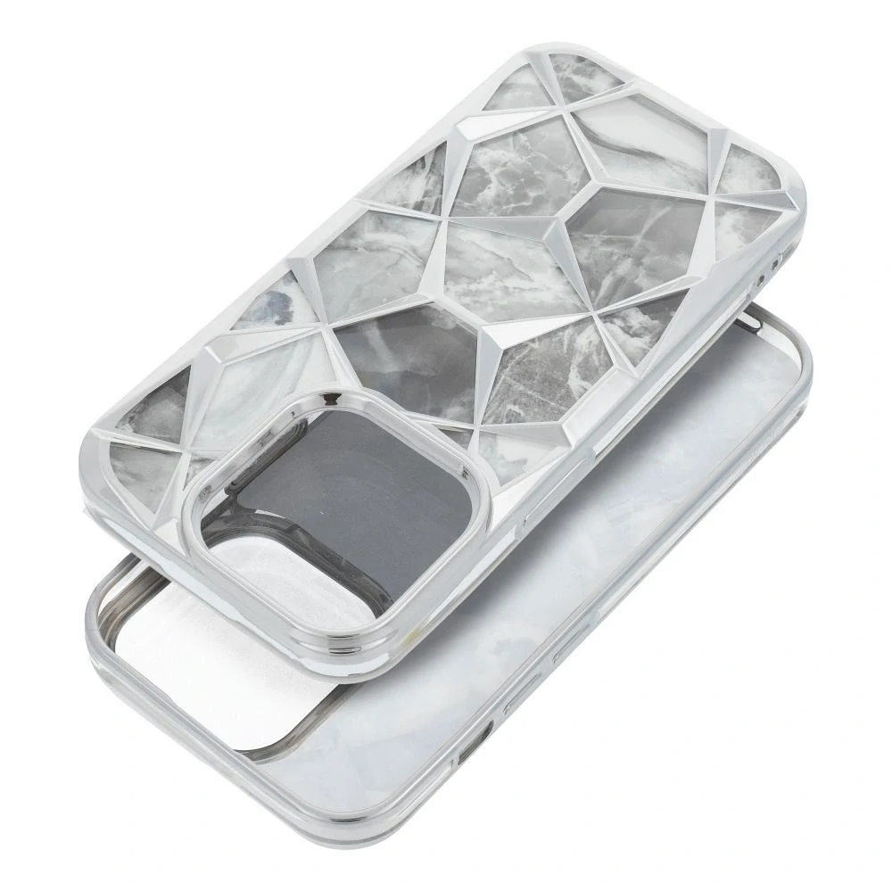Pouzdro Coolcase TWINKI - Apple iPhone 16 Plus - stříbrné