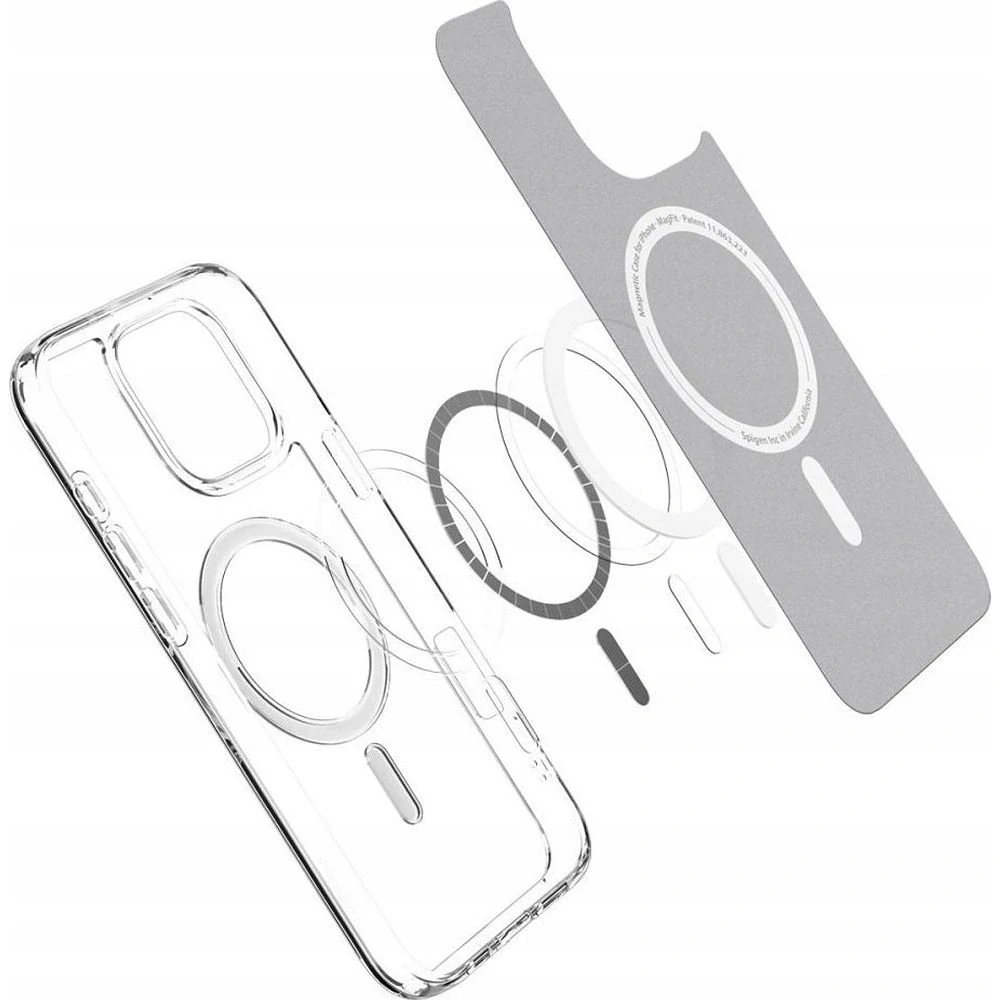 Odolnější pouzdro SPIGEN Ultra Hybrid Mag s MagSafe - Apple iPhone 16 Pro - White