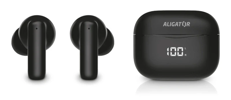 Bluetooth sluchátka Aligator Pods PRO 3 černá