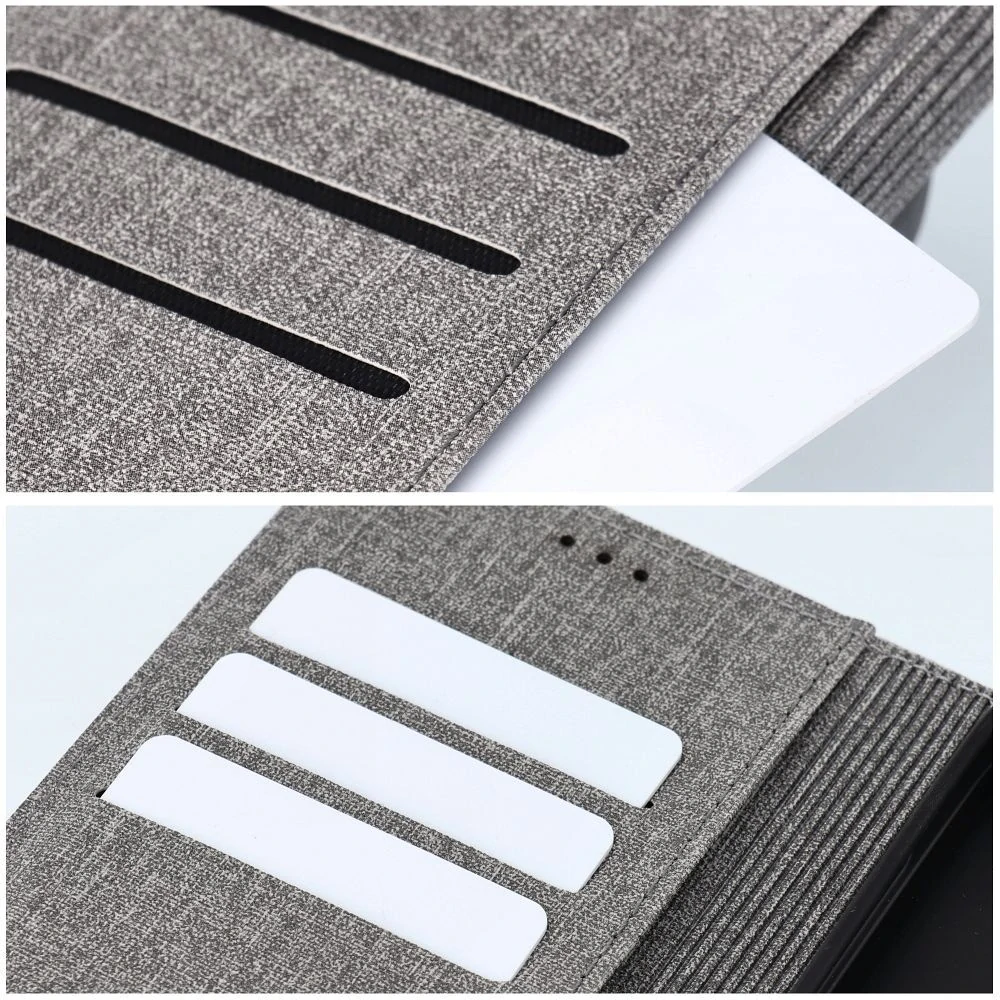 Flip pouzdro GOMMA Book Samsung Galaxy A36 5G – šedé