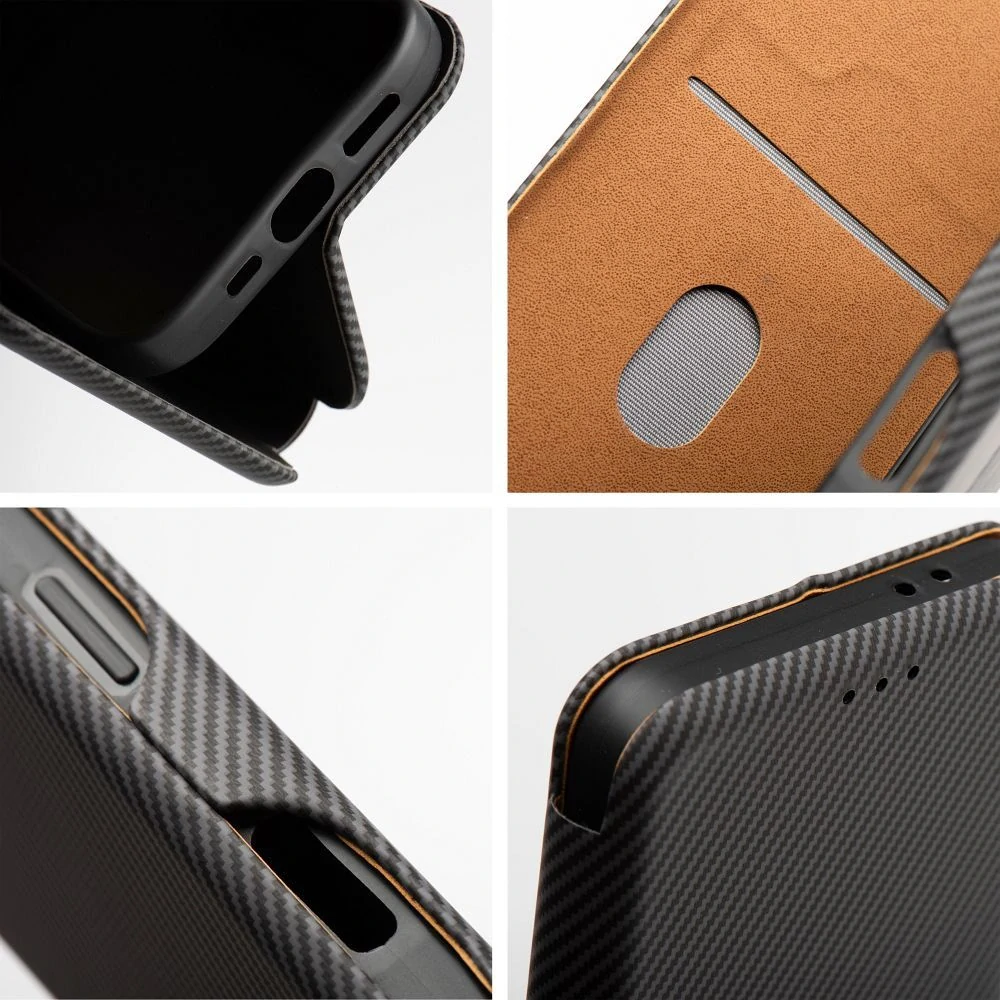 Flip pouzdro FOLIO Side Magnet Xiaomi Redmi 14C – šedé