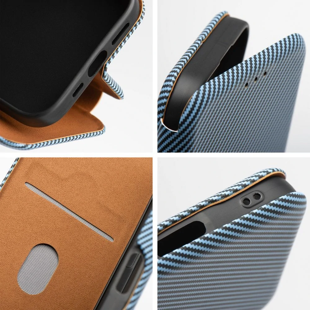 Flip pouzdro FOLIO Side Magnet Xiaomi Redmi 14C – modré