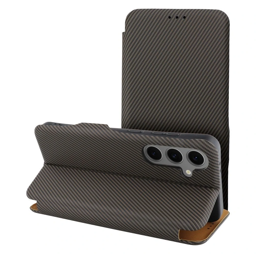 Flip pouzdro FOLIO Side Magnet MOTOROLA Moto G55 5G – hnědé