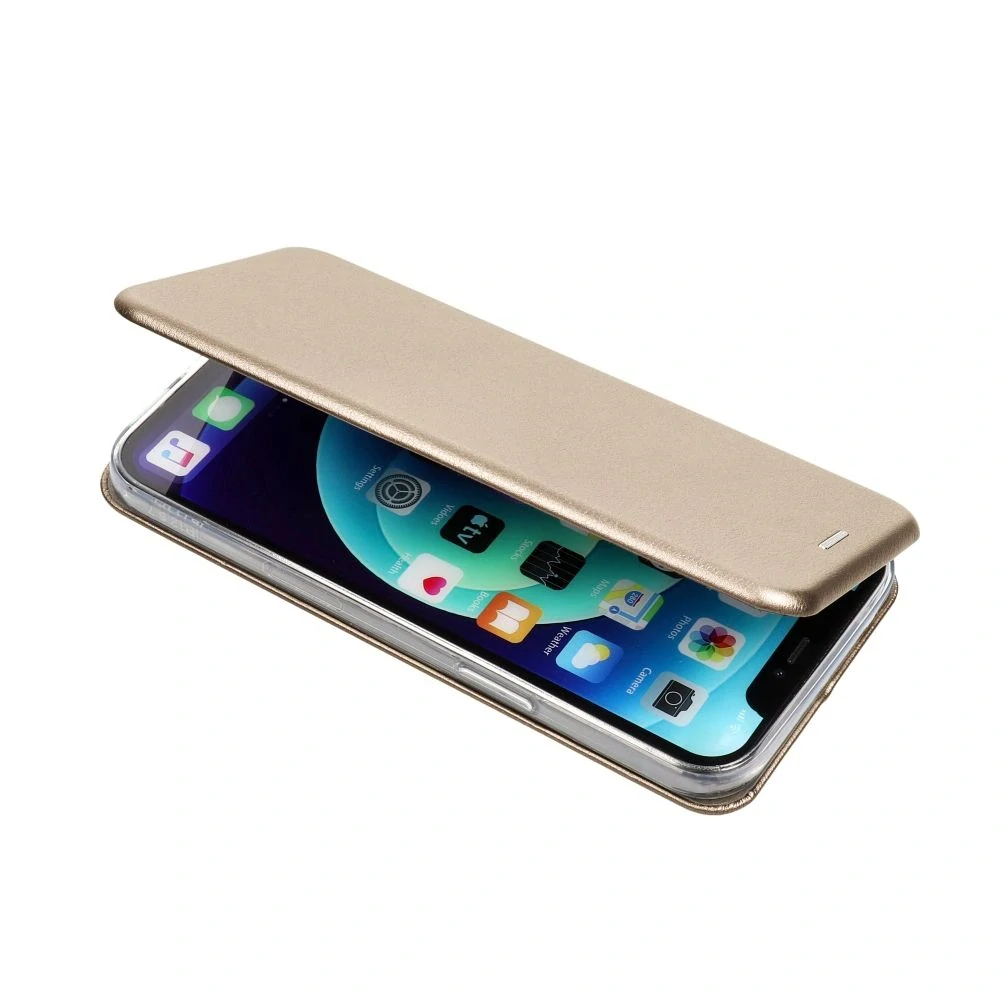 Flip pouzdro ELEGANCE Book – Xiaomi Redmi 14C / Poco C75, zlaté