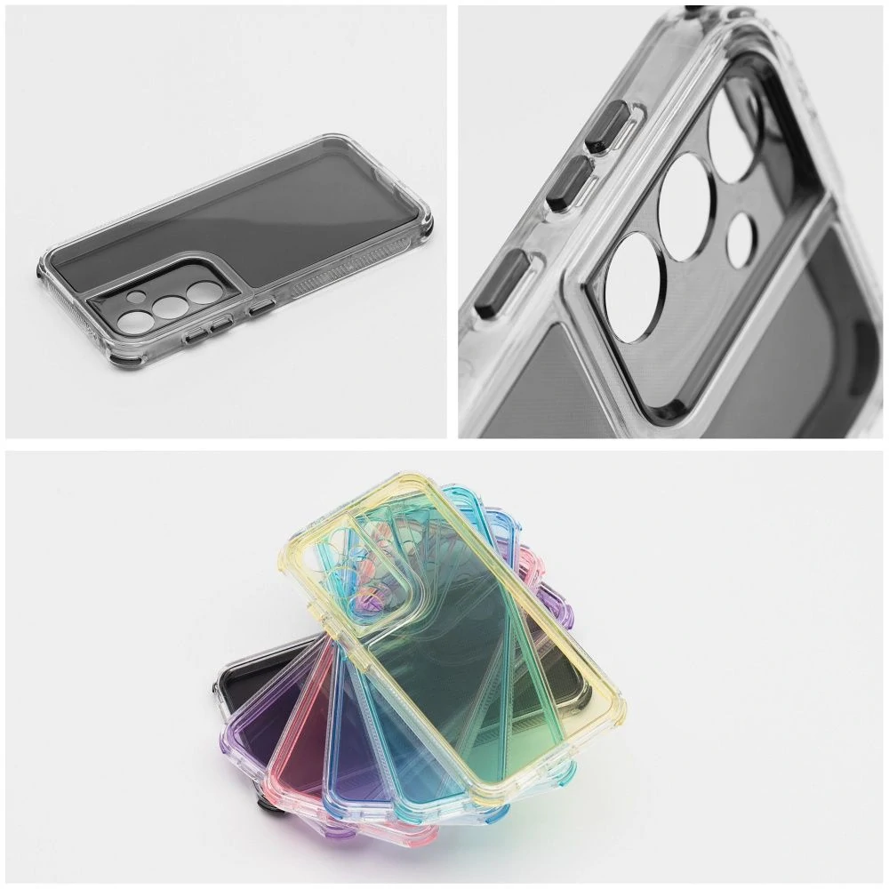 Ochranný kryt Matrix Clear – Xiaomi Redmi 14C / Poco C75, černý
