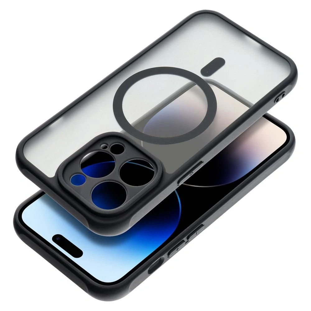 Pouzdro Full Matte Mag Cover – Xiaomi Redmi 14C / Poco C75, černé