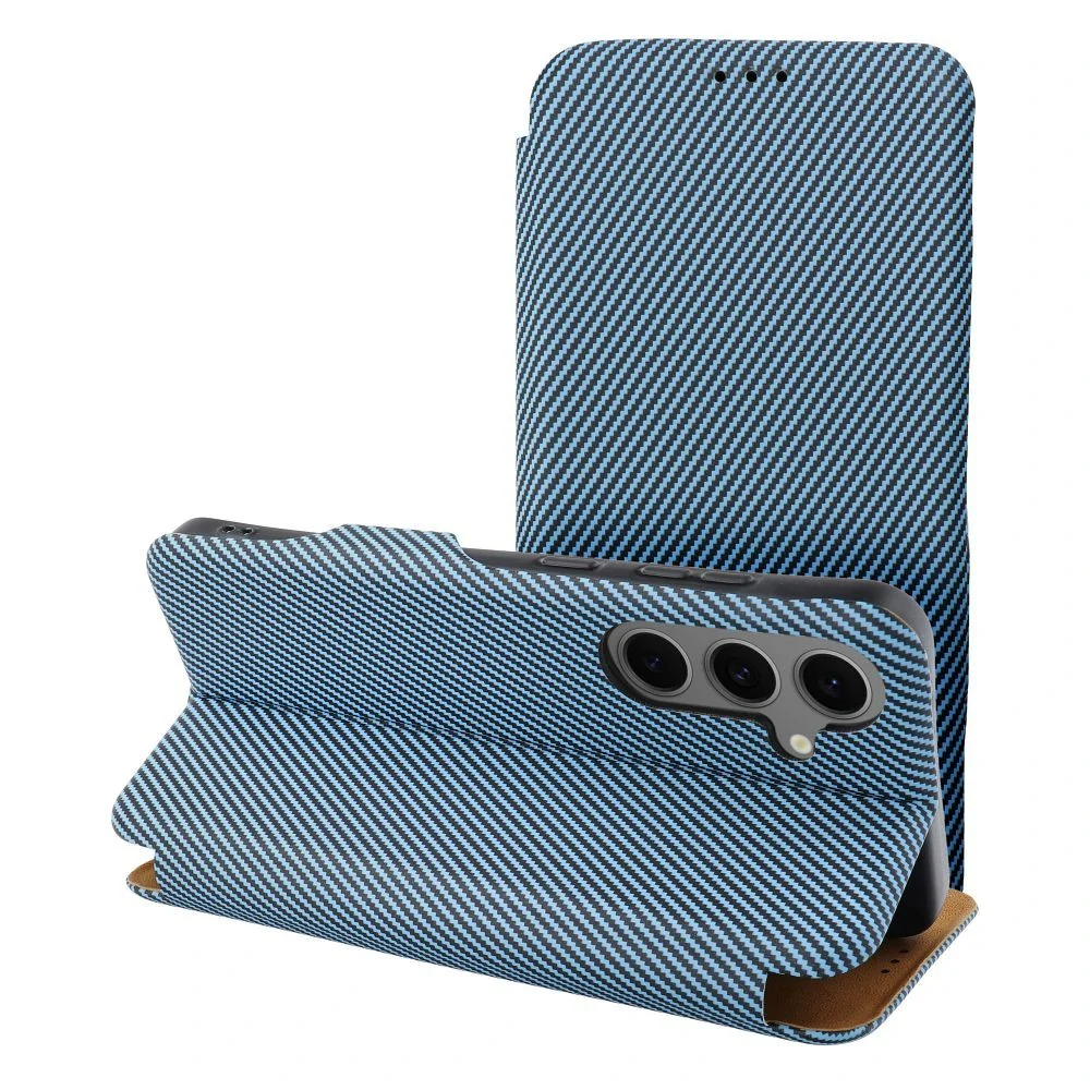 Flipové pouzdro FOLIO Side Magnet – Redmi Note 14 Pro 5G, modré