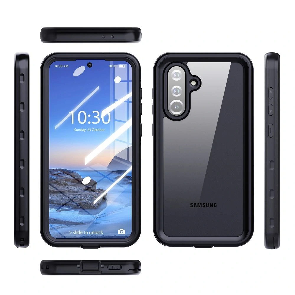 Voděodolný kryt na mobil Samsung Galaxy A36 / A37 - SHELLBOX černý