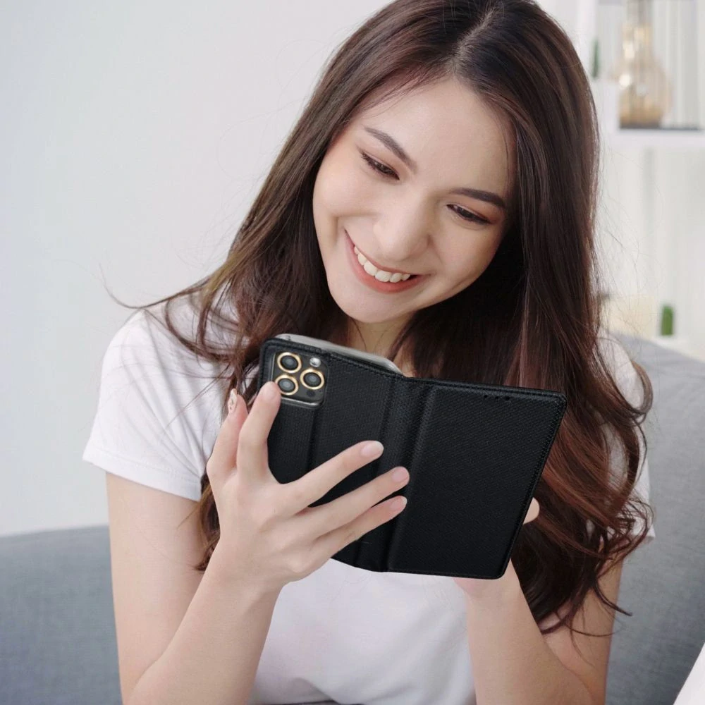 Pouzdro Smart Case Book – Motorola Edge 60 Fusion, černé