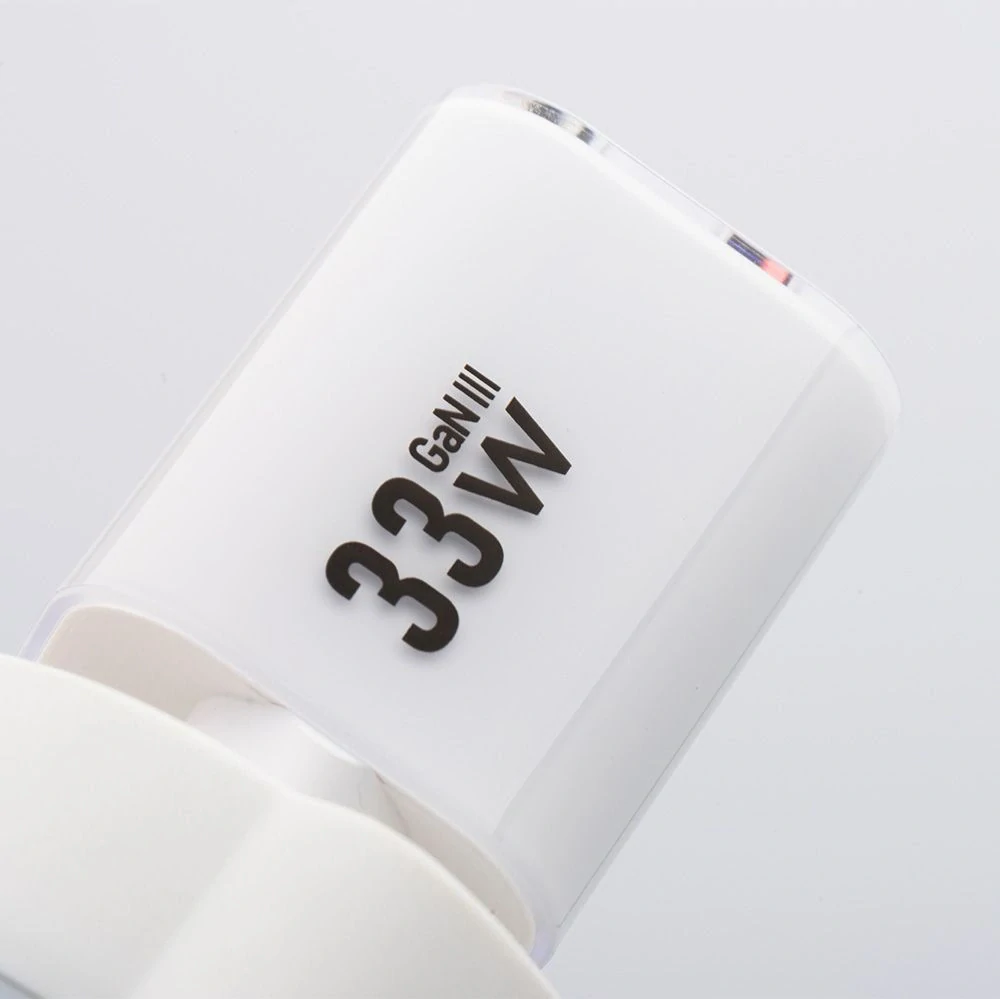 Nabíječka Forcell GaN III 33W + USB-C kabel - bílá