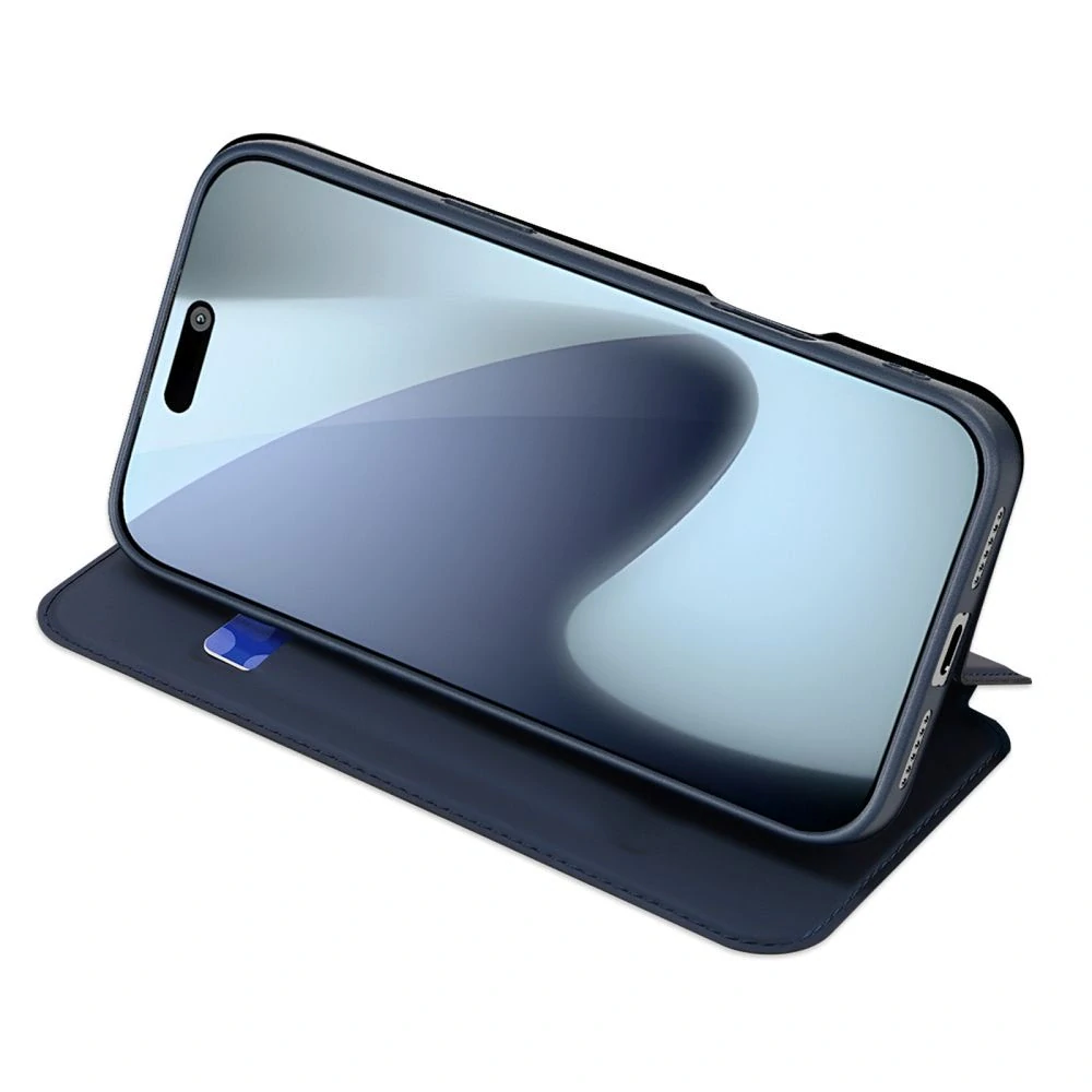 Dux Ducis Skin Pro iPhone Air  – modré flipové pouzdro