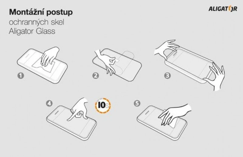 Sklo GLASS PRINT iPhone 17 – černé, full glue (8596426112677)