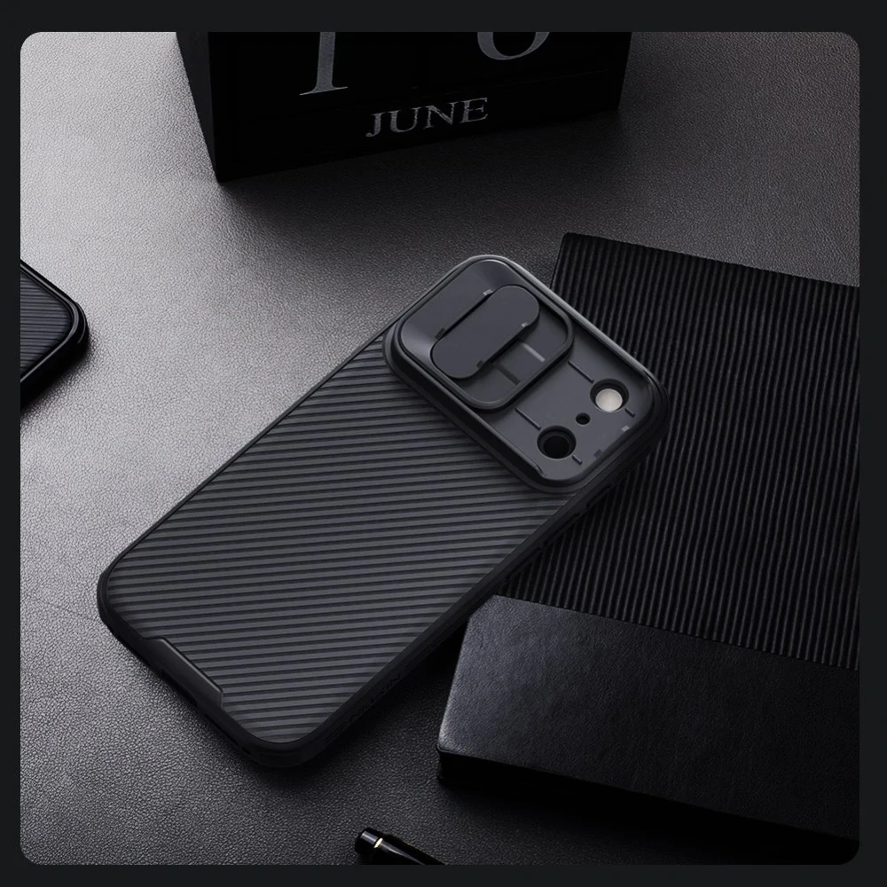 Nillkin CamShield PRO iPhone 17 Pro – černý kryt