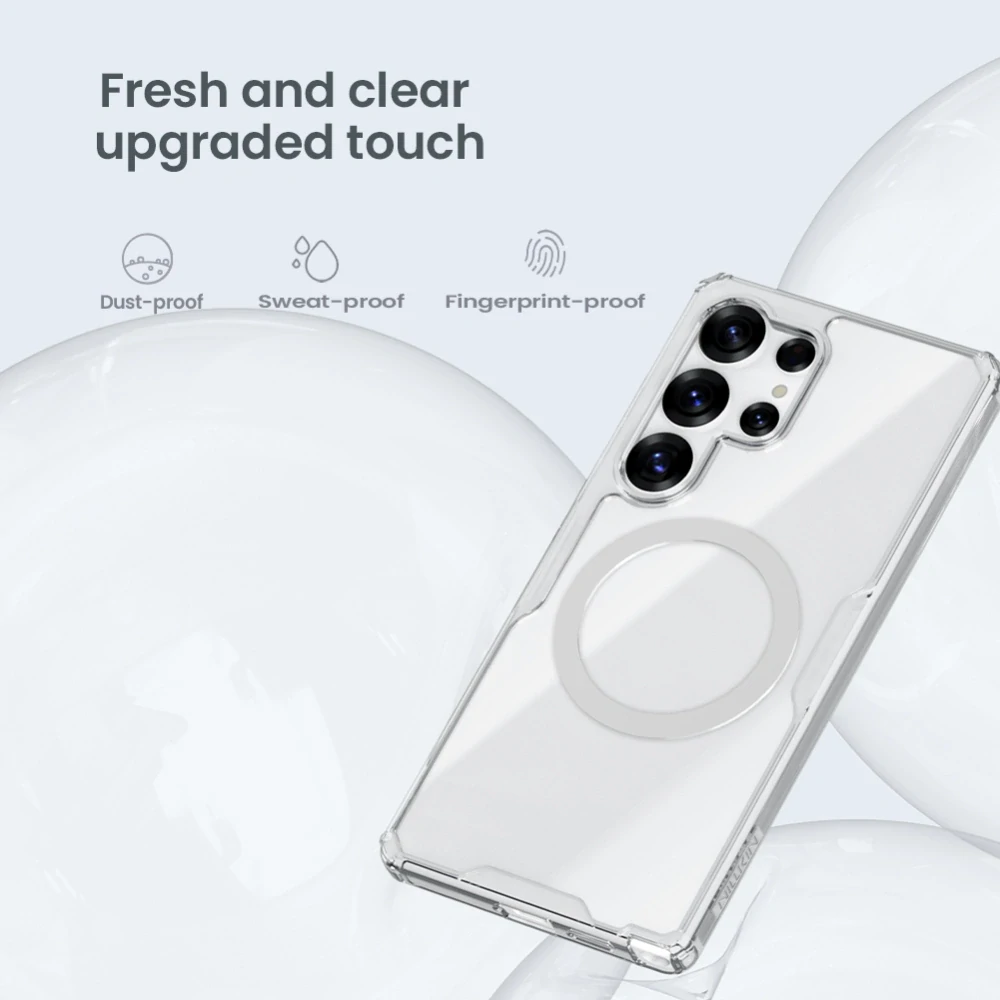 Nillkin Nature TPU PRO Magnetic Galaxy S25 Ultra – čirý kryt