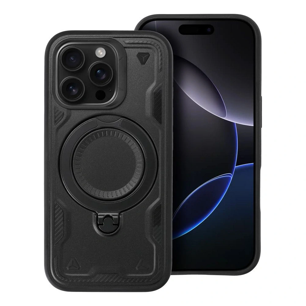 Frost Armor odolný kryt iPhone 17 Pro – černý obal