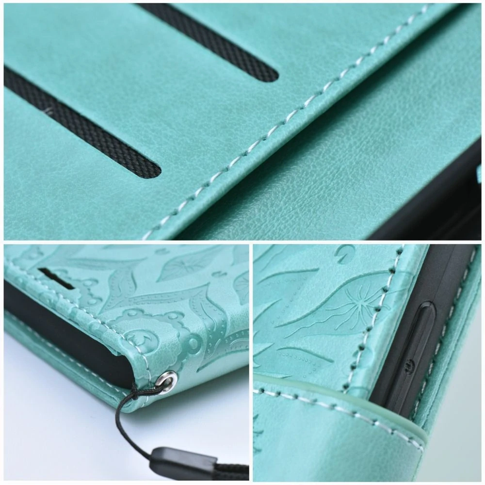 MEZZO Book pouzdro Samsung Galaxy A17 – zelená mandala