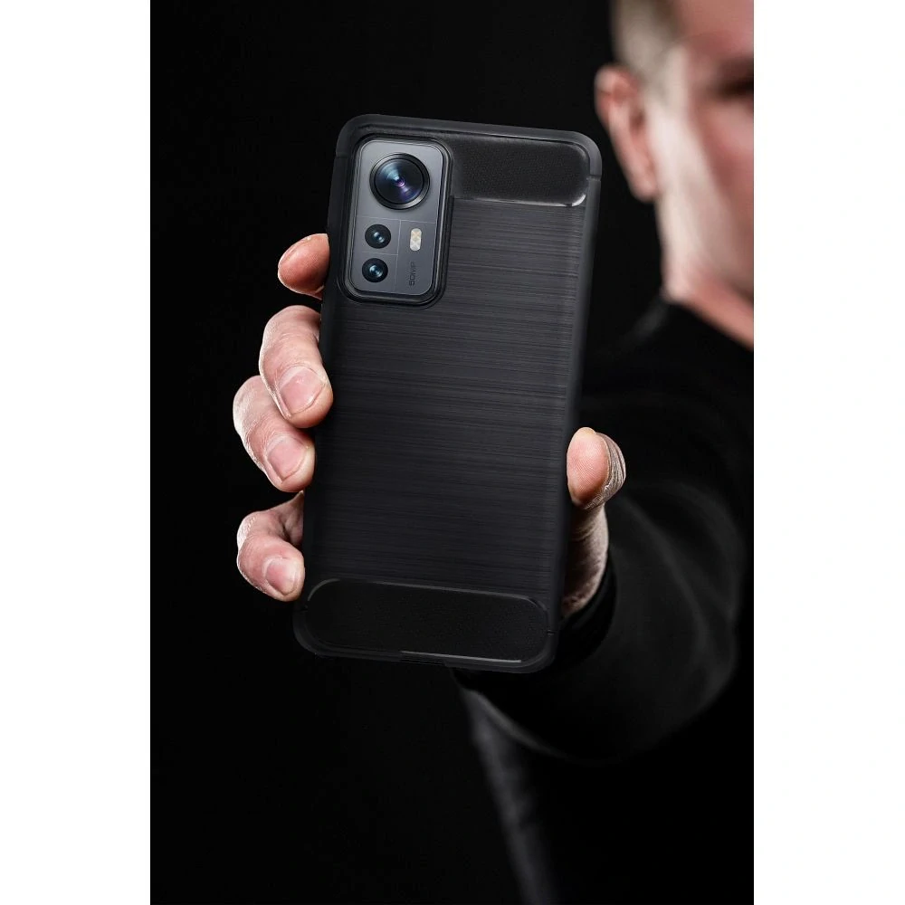 Pouzdro CARBON pro Xiaomi Redmi 15 5G - černé